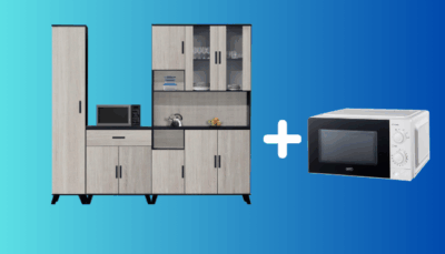 Bursa Kitchen Unit + Defy 20lt Microwave Oven