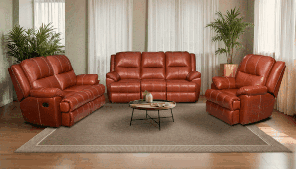 Masindi Leather Lounge Suite