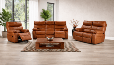 Shakira Leather Upper Lounge Suite