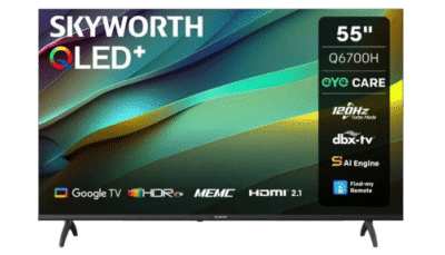 Skyworth 55" UHD QLED Google TV