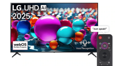 LG 75" UHD Smart Satellite TV