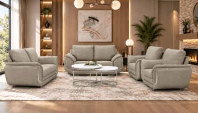 Calypso Leather Lounge Suite